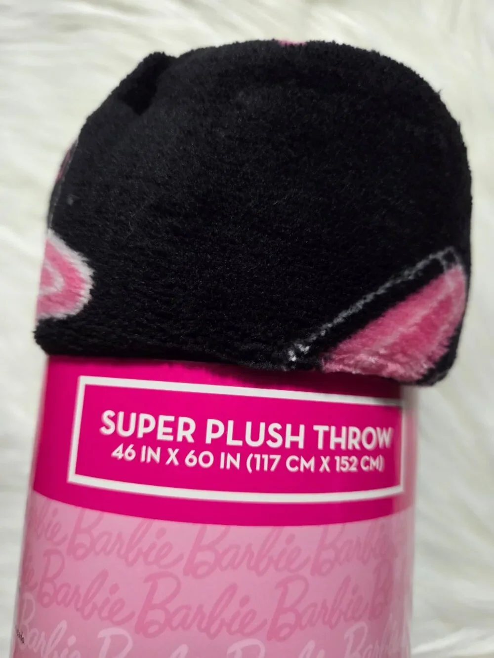 Barbie Plush Throw Blanket
